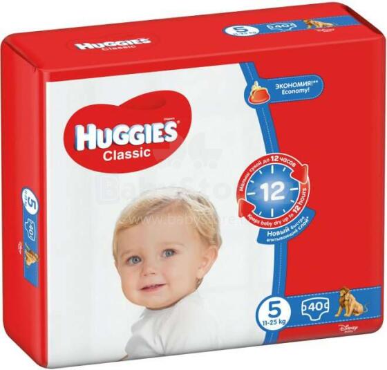 Huggies Classic JP Art.041573922 Mähkmed, 5 suurus 11-25 kg, 42 tk.
