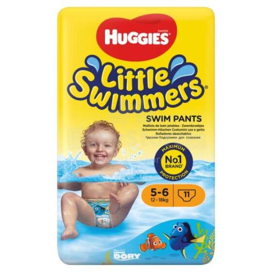 Huggies ® Little Swimmers® Art.041538426 spetsiaalsed mähkmed väikestele ujujatele 12-18kg