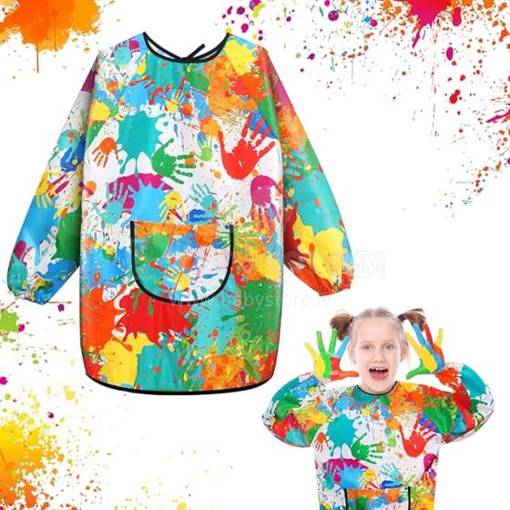 Waterproof Painting Coat Art.42586 Suur varrukate ja taskuga põll