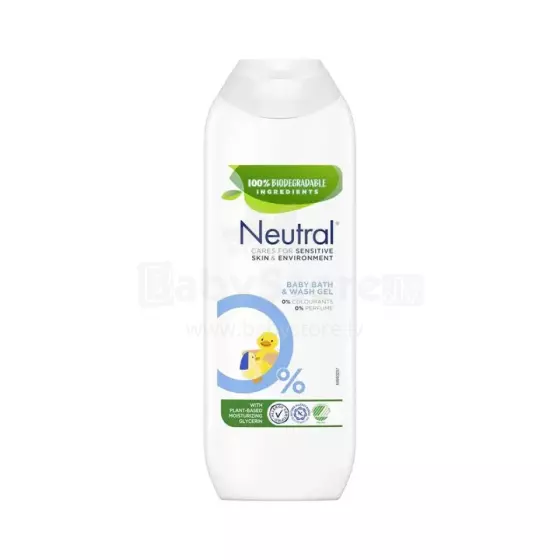 Neutral Baby Wash Gel Art.285101 dušas želeja bērniem 250 ml