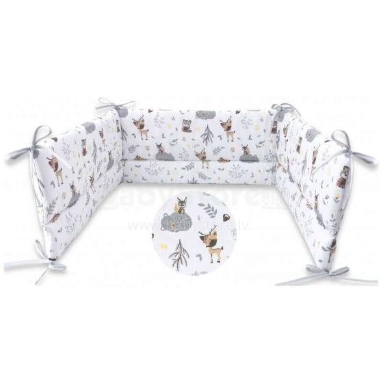 MimiNu Bed Bumper Art.50171 Bērnu gultiņas aizsargapmale  180cm