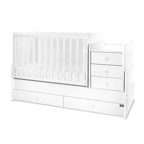 Lorelli Maxi Plus Art.10150580024P White Детская кровать-трансформер