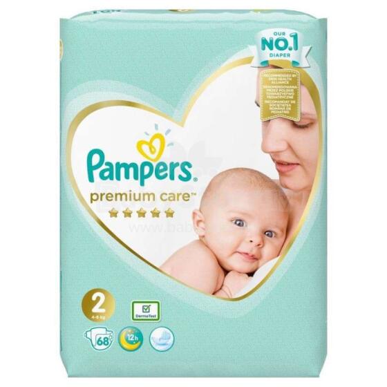 Pampers Premium Care Art.P04G992 Mähkmed S2 suurus,4-8kg,68 tk.