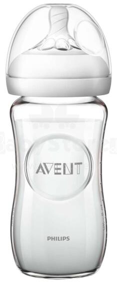 Philips Avent Art.SCF053/17 Klaasist lutipudel 1m+ 240 ml