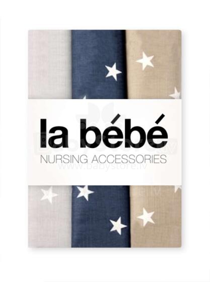 La Bebe Nursing Cotton Nappy 3 psc (75x75cm)La Bebe Nursing
