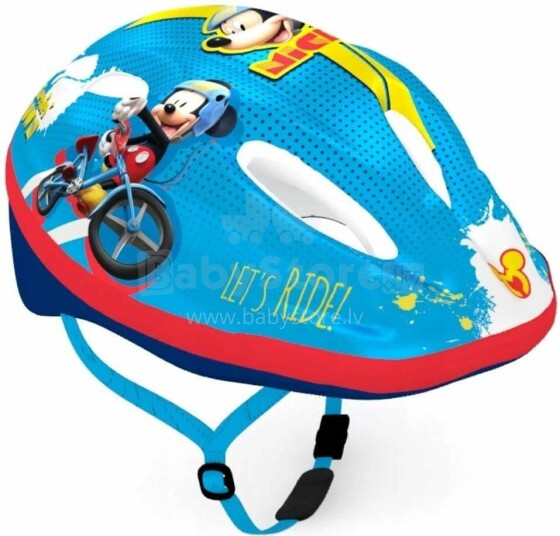 Disney Bike Helmet Mickey Art.9002  Сертифицированный, регулируемый шлем/каска для детей