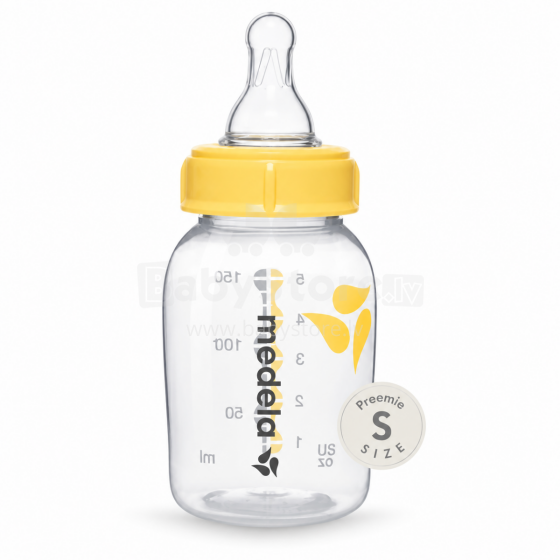 Medela Bottle S size Art. 200.0598 Silikoonist lutiga lutipudel enneaegsetele, suurus S (aeglane voolavus), 150 ml