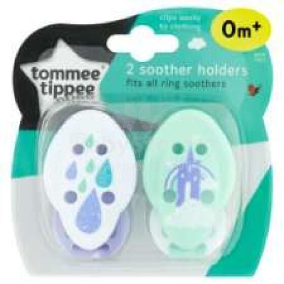 Tommee Tippee CTN Art. 43336381 Closer-to-Nature Māneklīša turētājs (2gb.)