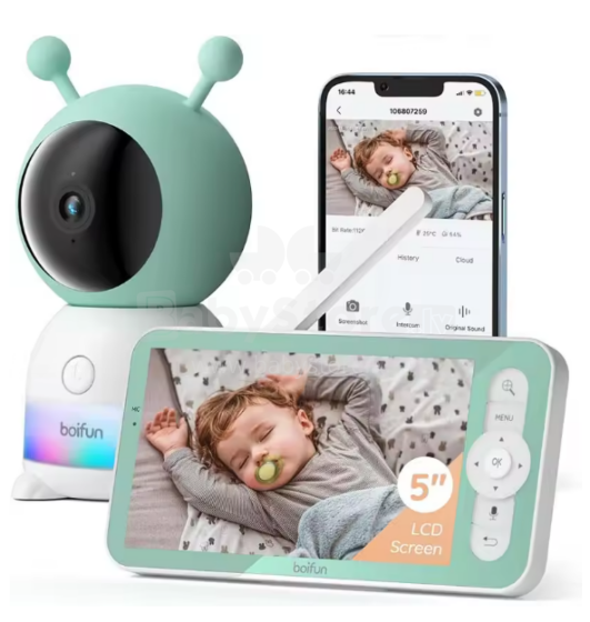 La bebe™ Accessories Baby Monitor Camera 360° Art.70157 Beebimonitor-videokaamera