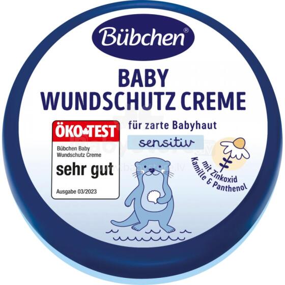 Bubchen Zink Cream Art.70314 Kaitsev haavakreem laste haavadele tsinkoksiidi, kummeli ja pantenooliga, 150 ml