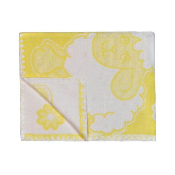 UR Kids Blanket Cotton Art.71204 Sheep Yellow
