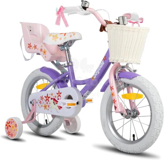 Joystar Kids Bike Wheels Collas 14'  Art.72709 Violet  Laste kaherattaline jalgratas lisaratastega