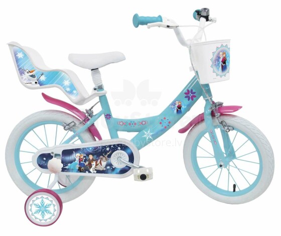 Mondo Disney Frozen Art.25282 Collas 14 Детский двухколесный велосипед с дополнительными колёсиками