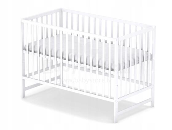 Elf Bed Arco Art.73262 White Puidust beebivoodi 120x60 cm