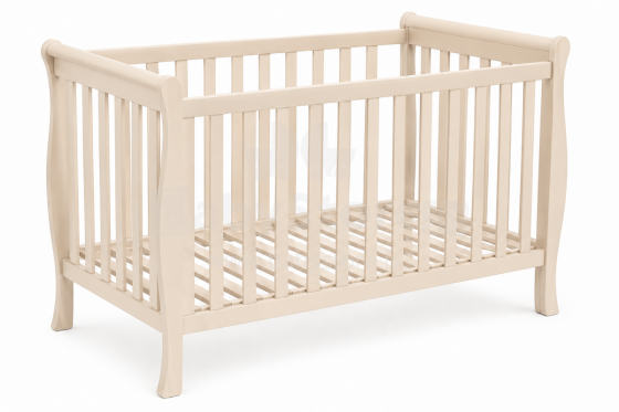 Elf Bed Gardenia  Art.74237 Cashmere Väikelapse võrevoodi (120x60 cm)