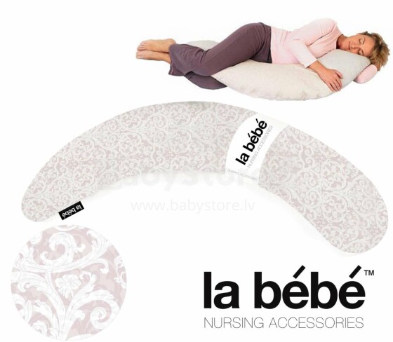 La Bebe™ Moon Maternity Pillow Art.52502 Classic Rose, 185 cm