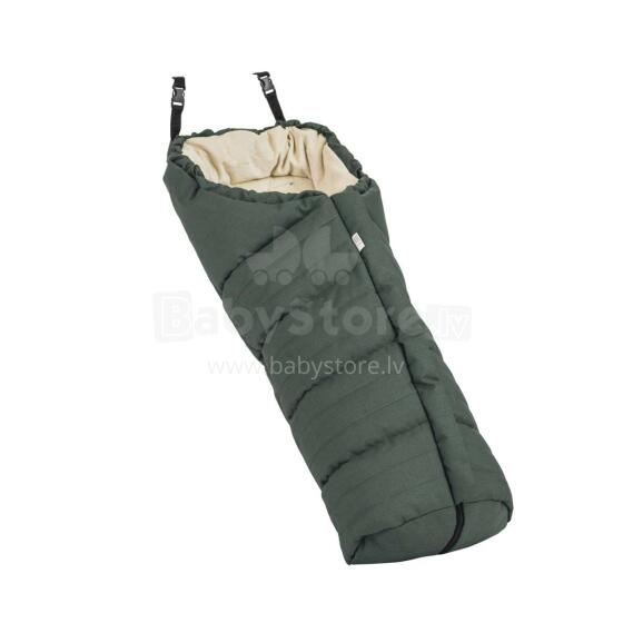 Emmaljunga Polar Footmuff Art. 56903 Eco Green Universaalne kõndimisümbris