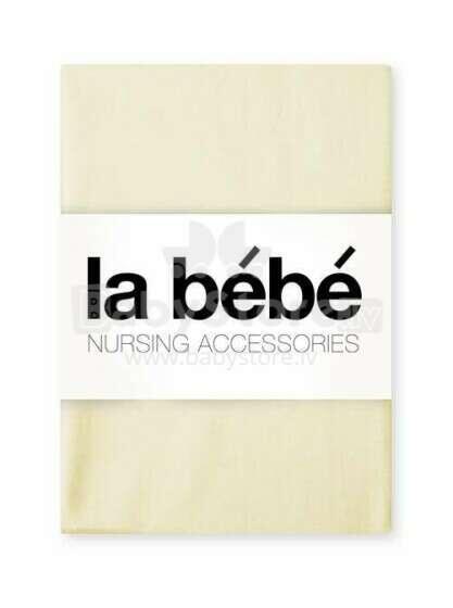 La Bebe™ Satin 75x75 Art.80909 Milk Nappy