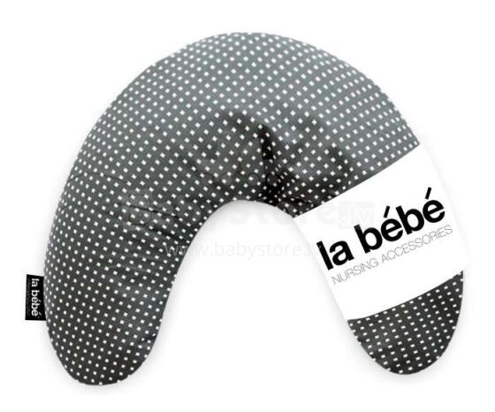 La Bebe™ Mimi imetav satiinpadi Art.80960 Pearl Dark Horseshoe padi 19*46cm