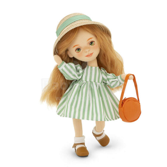 Orange Toys Sweet Sisters Sunny in a Striped Dress Art.SS02-20 Päikeseline nukk triibulises kleidis (32cm)