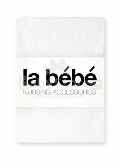 La Bebe™ Cotton Art.82529 White pillowcase, 30x40cm