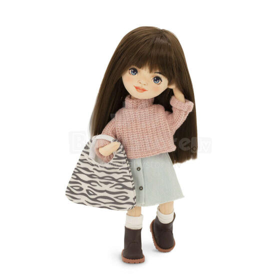 Orange Toys Sweet Sisters Sophie in a Denim Skirt Art. SS03-15 Pehme mängunukk Sofia teksaseelikus (32cm)