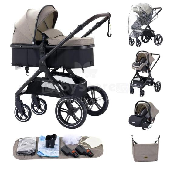 Kids Buggy 3 in 1 Art.X1 Khaki