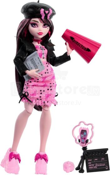 Monster High – Fearbook Draculaura Art.HXW30 Fearbook Draculaura filmiklubi nukk ja aksessuaarid