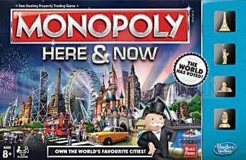 Hasbro Monopoly World Edition Ru Art.B2348