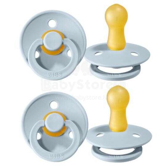 Bibs Colour Art.110283 Baby Blue pacifier, 100% natural