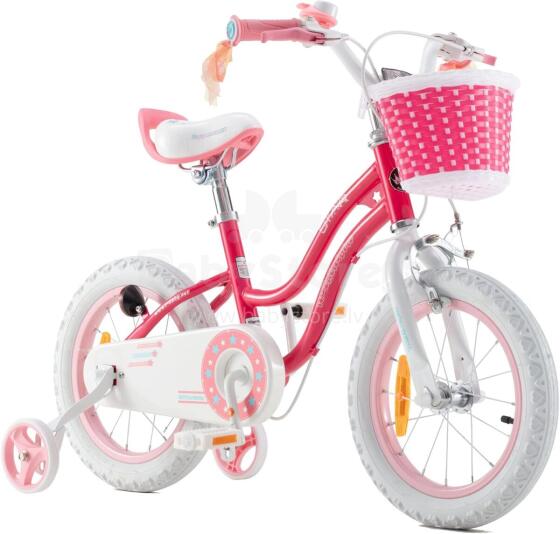 Royal Baby Kids Bike Wheels Collas 12'  Art.92083 Pink Laste kaherattaline jalgratas lisaratastega