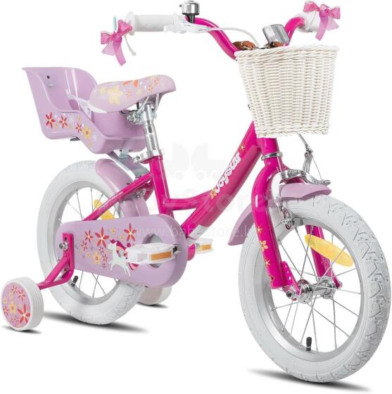 Joystar Kids Bike Wheels Collas 12'  Art.92091 Pink  Laste kaherattaline jalgratas lisaratastega