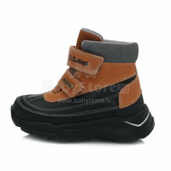 D.D.Step (DDStep)Art.AQUA-TEX F61-701M Зимние утепленные ботиночки из натуральной кожи, водостойкие (24-29)