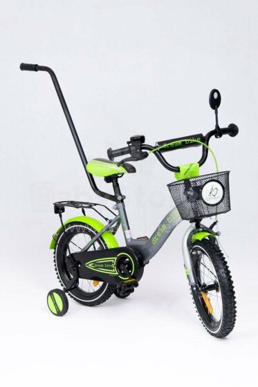 Elgrom Tomabike Platinum  14 SILVER/GREEN1 Детский велосипед