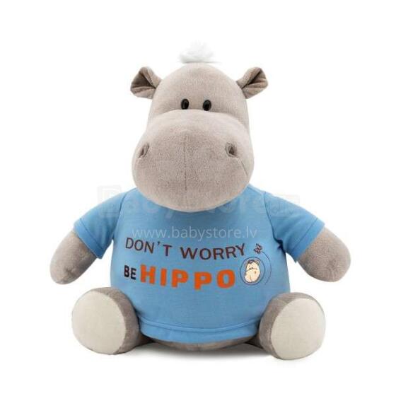 Orange Toys Po the Hippo: Be Hippo 15 Art.MS6207/15 Pehme mänguasi jõehobu T-särgis (15cm)