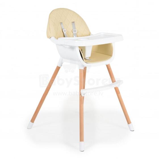 Mini Baby Gelato 2 in 1 Art.92485 Beige söögitool