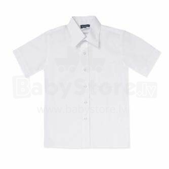 School Wear Art.453220 Нарядная классическая рубашка для мальчика с коротким рукавом (школьная форма),104-158 см