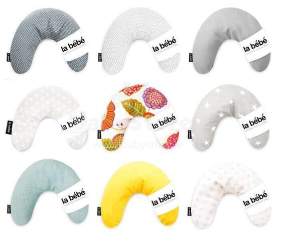 La Bebe™ Mimi ECO Pillow Art.9424 Random color Travel pillow, 19x46 cm, ECO