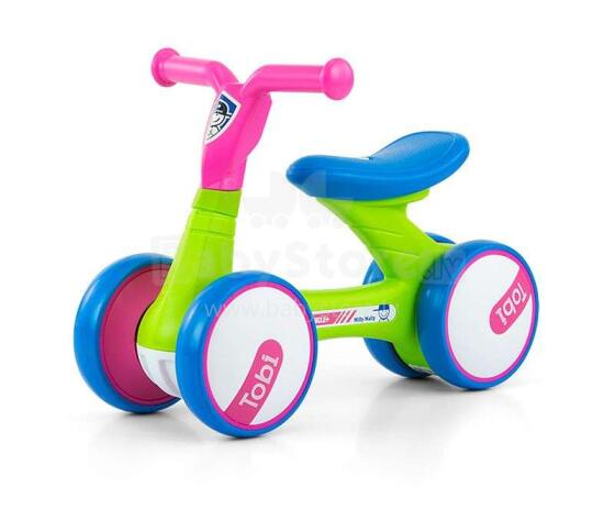 Milly Mally Tobi Pink/Green Art.94935 Skrejritenis