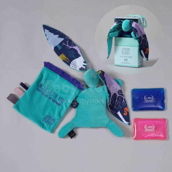 La Millou Family Velvet Collection Thermo Bunny Turquise Art.95275  soojem Rabbit