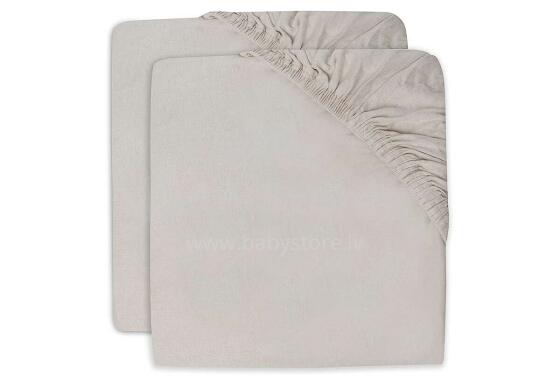 Jollein Jersey Art.2511-501-00093 Nougat leht kummist 40/50x80/90sm 2 tk