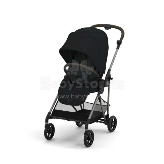 Cybex Melio kergkäru Moon Black