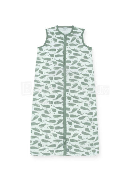 Jollein Muslin Whales Ash Green Art.048-516-65362 90cm