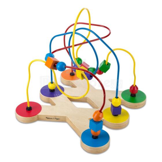 Melissa&Doug Bead Maze Art.12281 Puidust spiraal anduri arenduseks