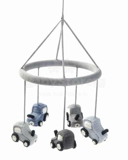 Smallstuff Mobiles Tractor Art.40007-13 Kootud mänguasi jalutuskäru