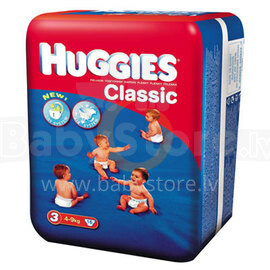 Huggies Classic SMALL PACK 3. DIARERS
