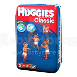Huggies Classic JUMBO PACK 5 DIARERS