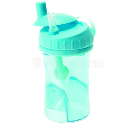 Difrax Cup with straw Non-spill 250ml   Blue