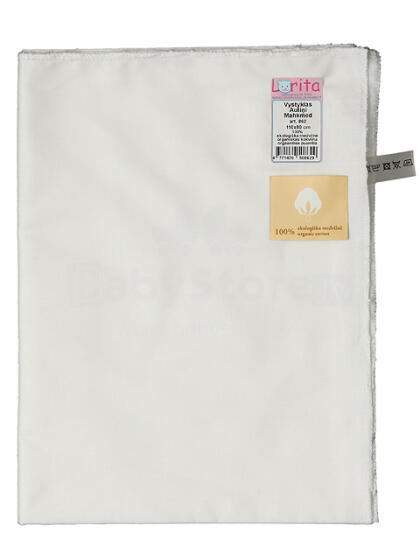 Vilaurita Art.208 baby sleep nappy from 100% organic  cotton110x80cm art. .862