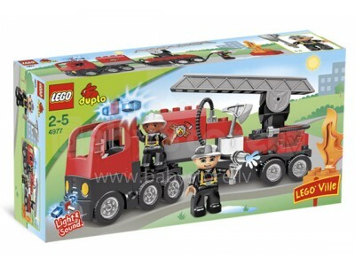 LEGO DUPLO FIRE car 4977 